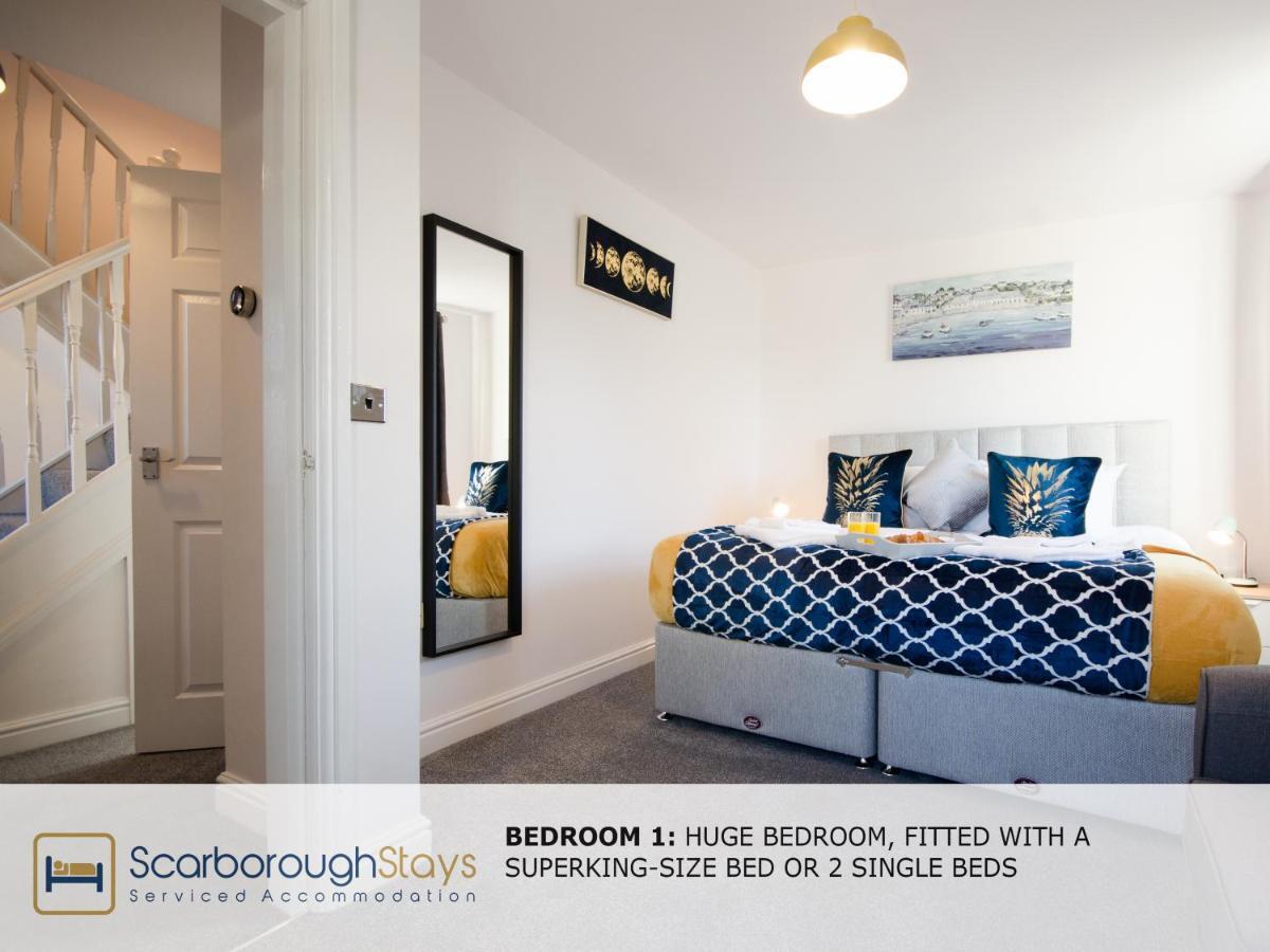 Hibernia Place, 3 Bedroom Townhouse With Patio & Seating Area - Free Parking Scarborough Exterior foto